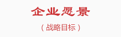 企业愿景（战略目标）